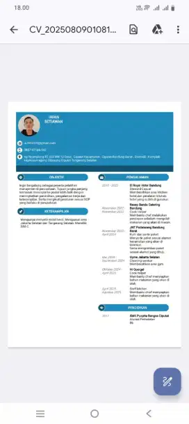 Mencari lowongan kerja