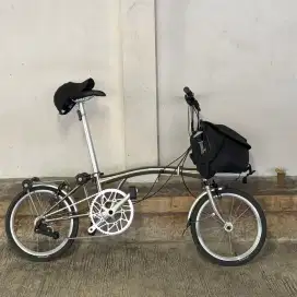 jual sepeda 3sixty silver electric