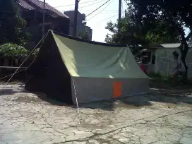 Tenda pramuka muat 10 orang . Ready stok Palembang. Bisa cod