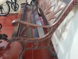 kursi taman/teras besi