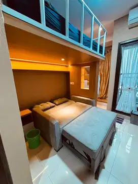 SEWA APARTEMEN TRANSPARK BINTARO MEZZANINE FULL FURNISHED LANTAI 12