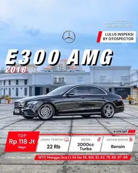Mercedes Benz E300 AMG 2018 AMG 520i Mercy E350 2019 E250 2017
