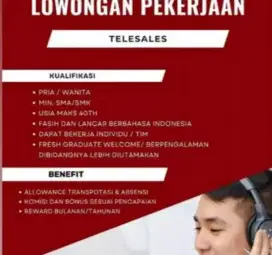 Telemarketing Di utamakan wanita