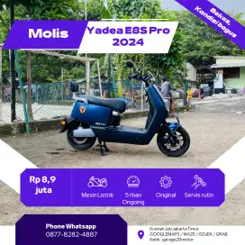 Molis Yadea E8s Pro Tahun 2024 Pajak Off
