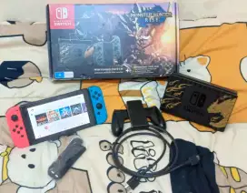 nitendo switch v2 full set