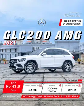 [LOW KM] Mercy GLC200 AMG 2021 GLC 200 2022 GLC300 300