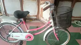 Sepeda mini phonik uk20 rem pakem ban tebal semua