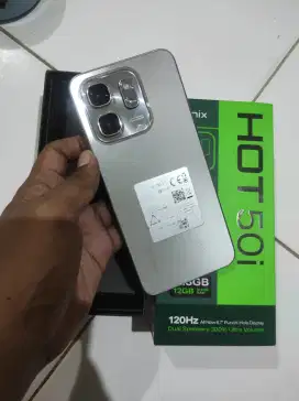 Infinix Hot 50i 6+6gb/128gb Mulus Fullset Normal Istimewa