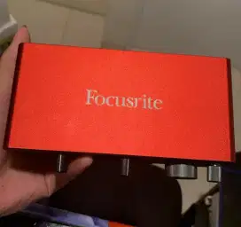Soundcard Focusrite 2i2 Gen3