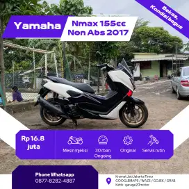 Yamaha Nmax 155cc Non Abs Fi Bluecore Tahun 2017 Pajak Off