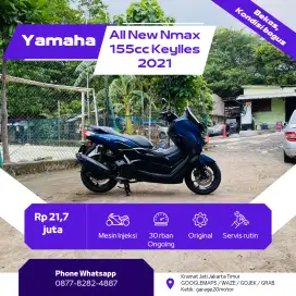 Yamaha All New Nmax 155cc Keylles Fi Tahun 2021 Pajak Hidup