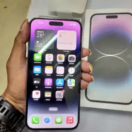 jual Iphone 14 promax 256GB resmi IBOX second, mulus, dan komplit