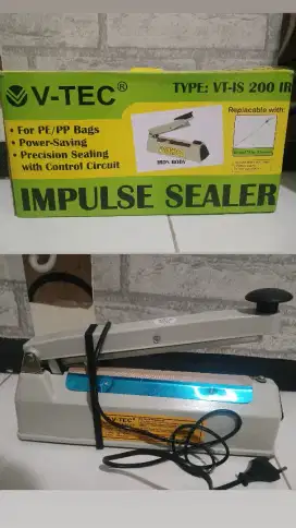 Alat perekat plastik snack