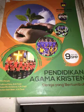 Dijual Buku Cetak Bekas SMP Kelas 9