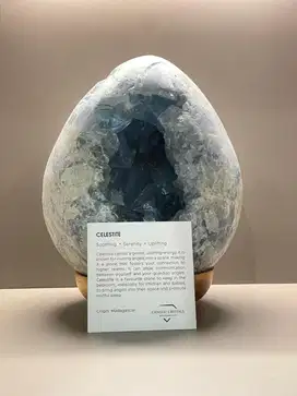 Batu CRYSTAL CELESTITE