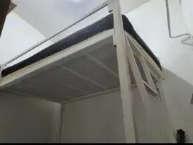 Loft bed ranjang besi mezzanine