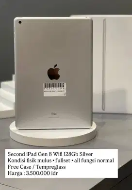 ipad gen 8 18gb wifi only