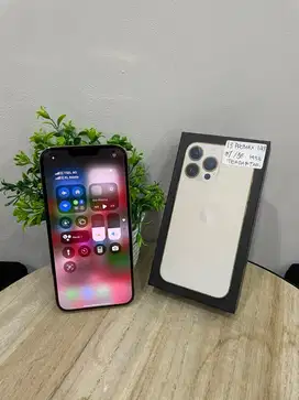 IPhone 13 ProMax 128GB Dual On Gold mulus Fullset BH 87% 3Utool 98