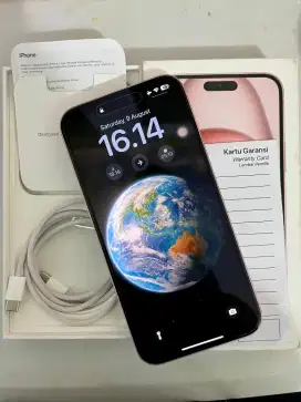 iPhone 15 Plus 128Gb Pink iBox Fullset Pribadi