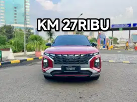 Hyundai Creta Prime IVT Two Tone 2022 AT 1.5, Km 27Ribu, Pajak Panjang