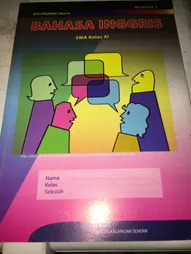 Dijual Buku Cetak Bekas SMA Kelas 11