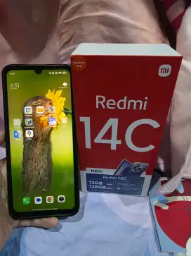 Xiaomi Redmi 14C fullset semua fungsi normal ori