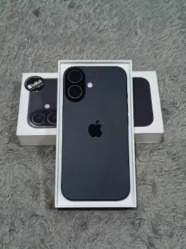 Iphone 16 128 gb Blibli Black Like New!