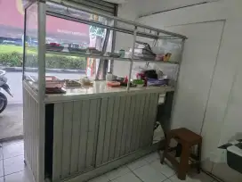 Dijual etalase bekas