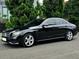 19rb! MERCEDES E250 AVANTGARDE 2017 OBSIDIAN BLACK W213/2018