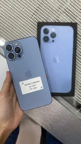IPHONE 13 Promax 128gb ex inter Fullset normal No minus