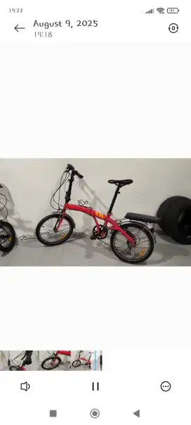 Sepeda Lipat ace airwalk 6 speed