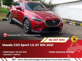 [ GARANSI 1TH ] Mazda CX-3 CX3 CX 3 Sport 1.5 AT Merah 2021/2022