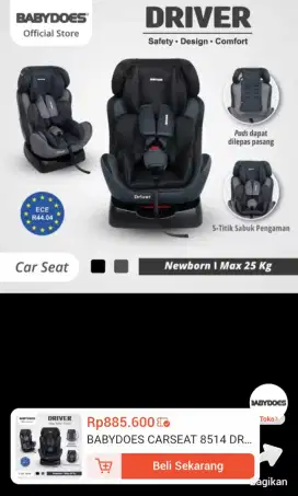 Car seat Babydoes Driven