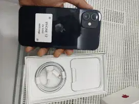 Iphone 12, Ex Inter, 64GB, Fullset, siap pakai, No minus