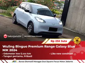 [ LOW KM 5RB ] Wuling Binguo Premium Range Galaxy Blue 2024/2025