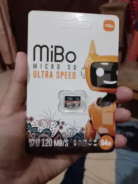 Micro Sd Mibo Original Ultra Speed 64gb Class 10 Speed Up To 120 Mb/s