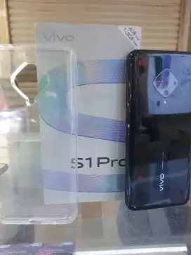 Jual HP Vivo S1 Pro lengkap ram 8/128gb bekas grs resmi vivo