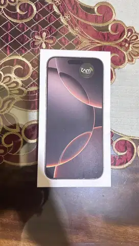 Iphone 16 Pro Max 256Gb New Segel