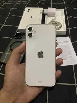Jual iPhone 11 64gb iBox tangan pertama mulus fullset