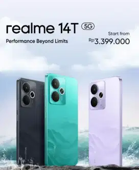 MURAH AJA! REALME 14T RAM 16GB*/128GB, GARANSI RESMI 12BLN, HP GAMING!