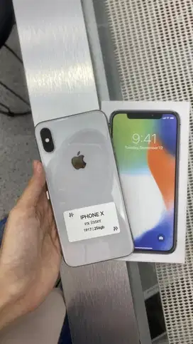 IPHONE X 256gb ex inter Fullset normal no minus