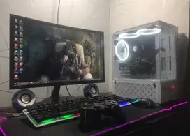 komputer pc gaming dan editing fullset