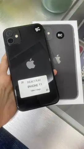 IPHONE 11 128gb Beacukai Fullset normal no minus