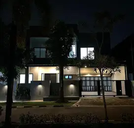 Rumah Mewah 2lantai Modern Minimalis Di Puspita Loka Bsd City