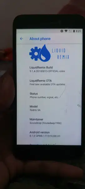 Redmi 5a unlock