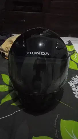 HELM HONDA TRX - R BARU DIPAKAI SEKALI