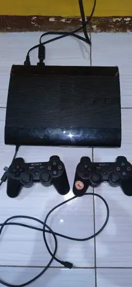 Jual PS 3 super slim hardisk 500gb + tv TCL 21 inc