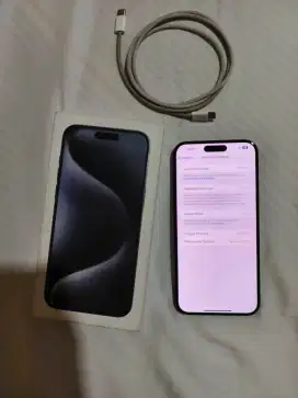 Iphone 15 Promax 256GB Mulus Fullset Garansi