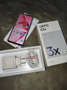 oppo a3 x 4/64 gb fullset ori minus finger aja