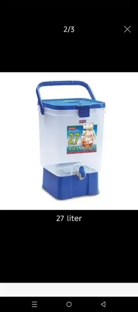 Dispenser air 27 liter